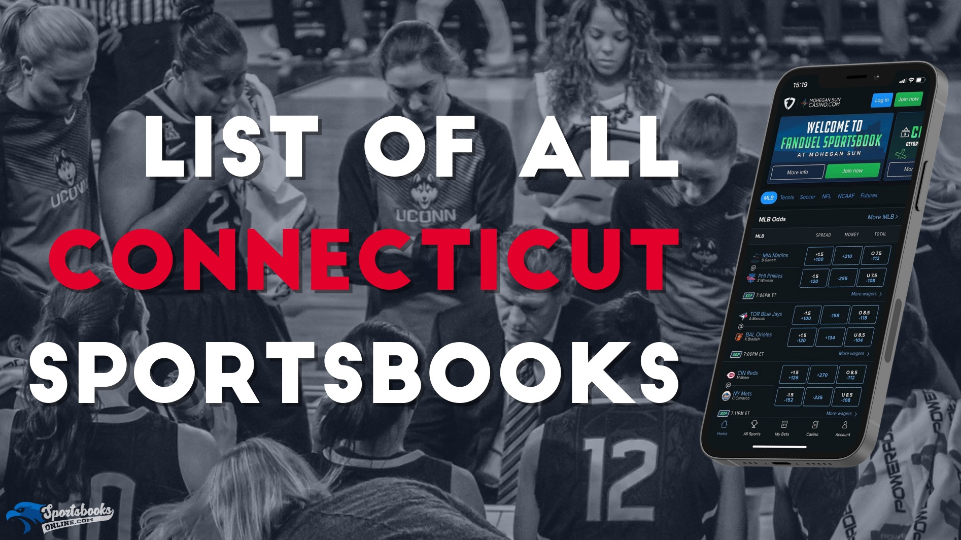 List of All Connecticut Sportsbooks 2025