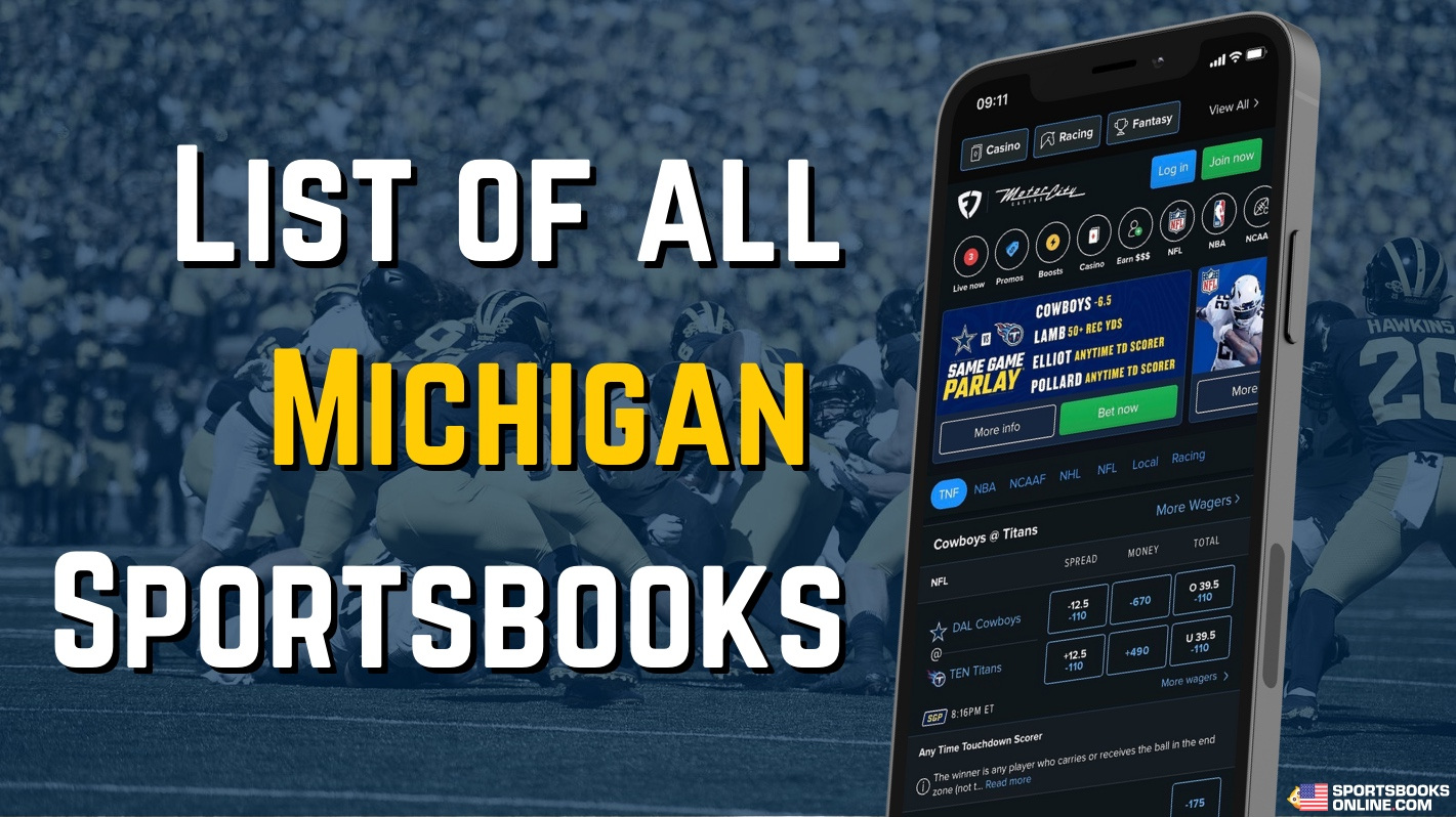 List Of All 12+ Michigan Sportsbooks (Nov 2024)