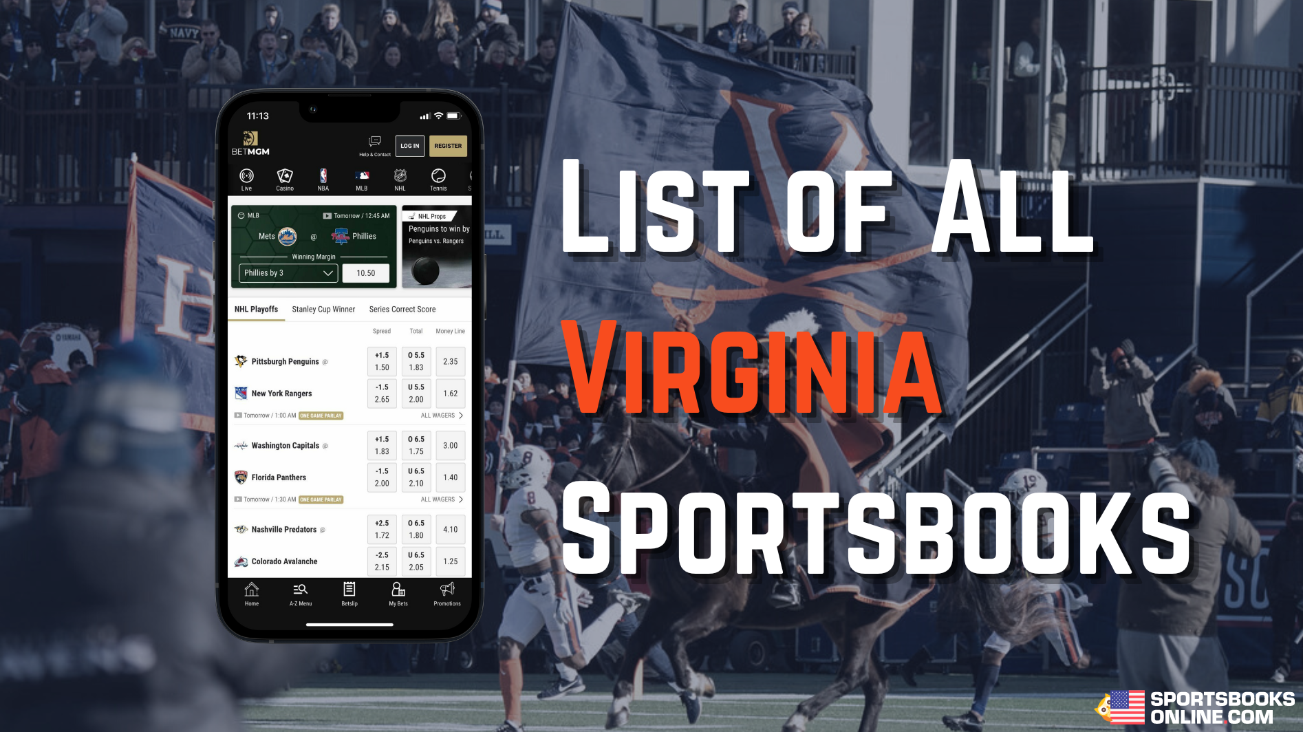 List Of All Virginia Sportsbooks 2024 (15+ New Betting Apps)