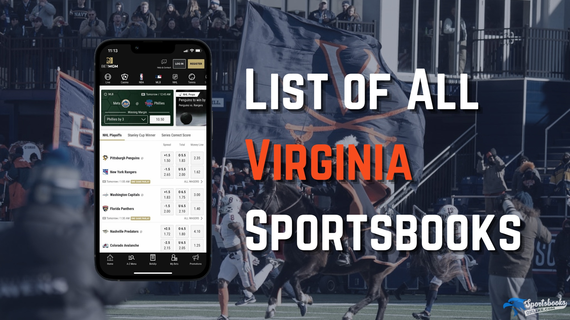 List of All Virginia Sportsbooks