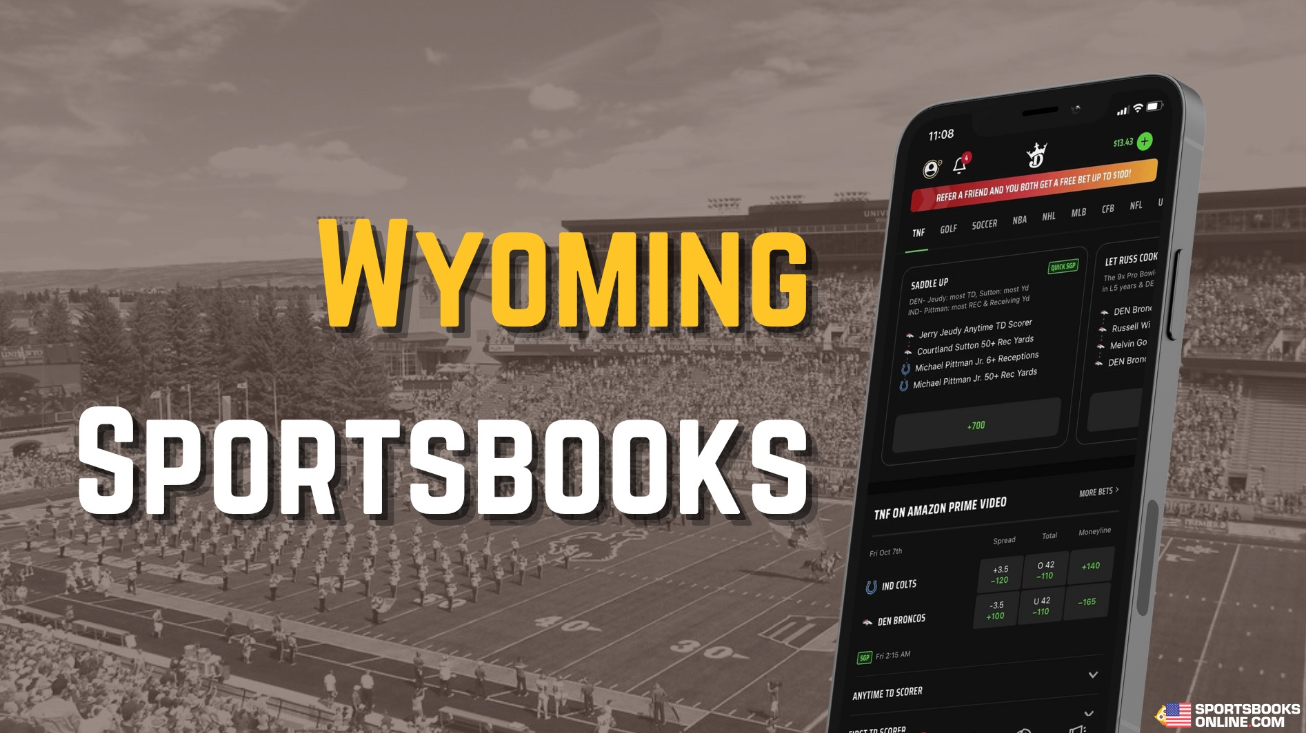 List of all Wyoming Sportsbooks