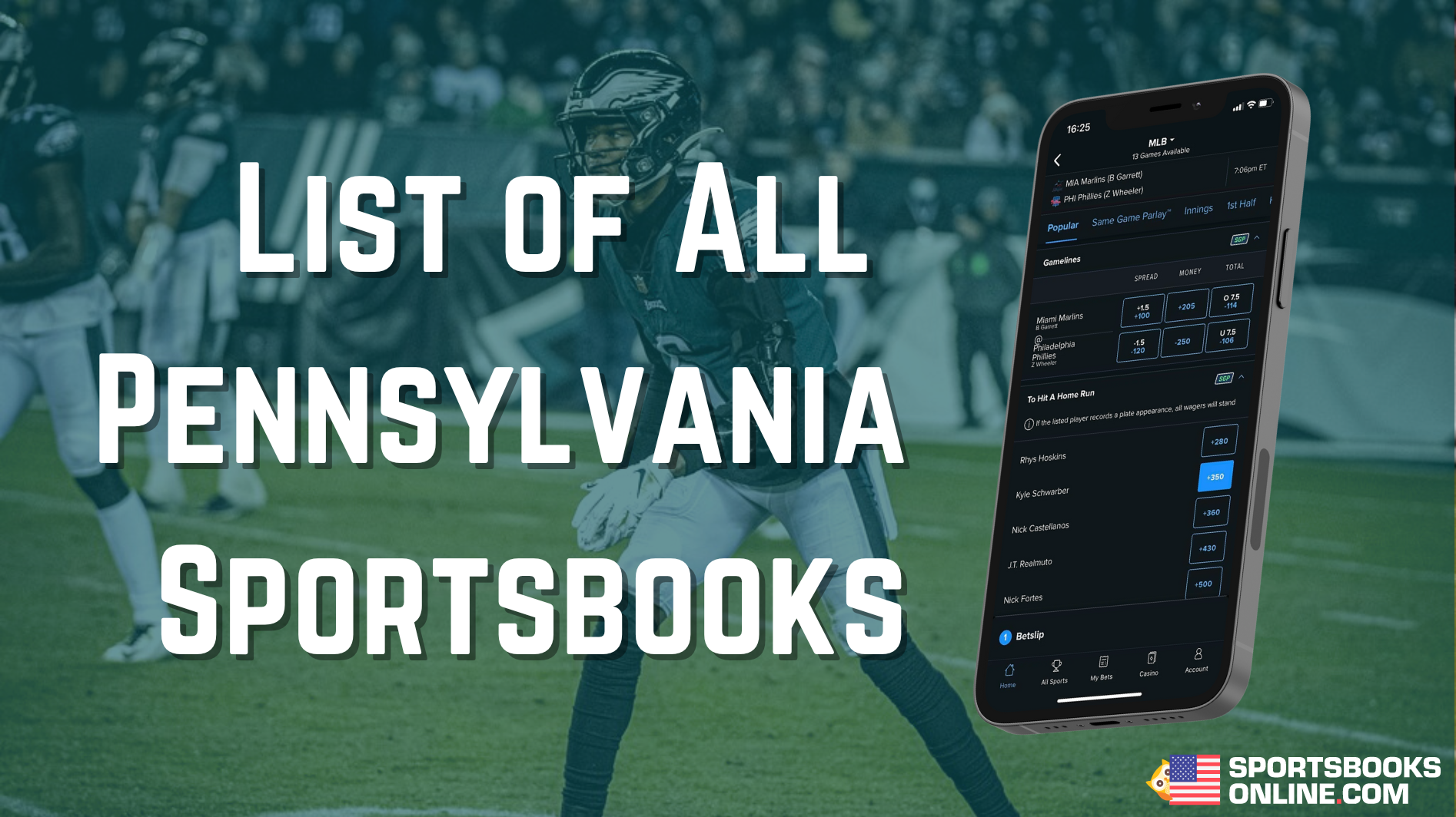 List Of All PA Sportsbooks 2024 (11+ New PA Sites)