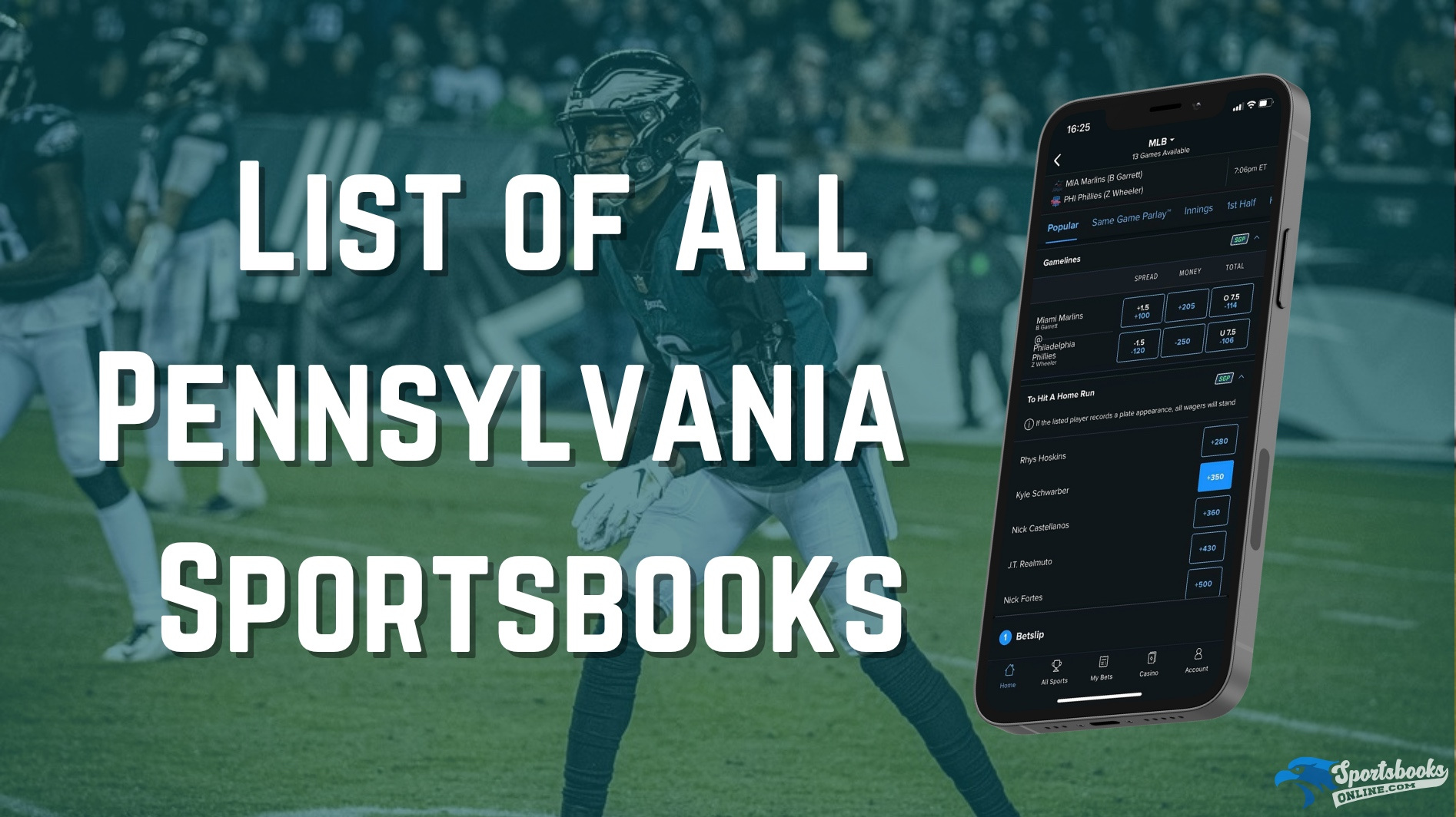 List of All Pennsylvania Sportsbooks