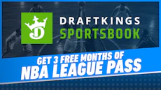 DraftKings Sportsbook Welcome Offer NBA League Pass