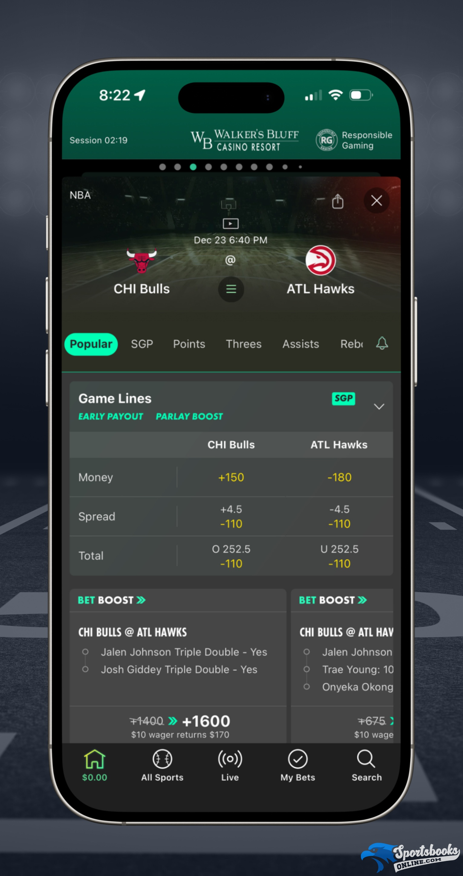 Bet365 NBA Betting
