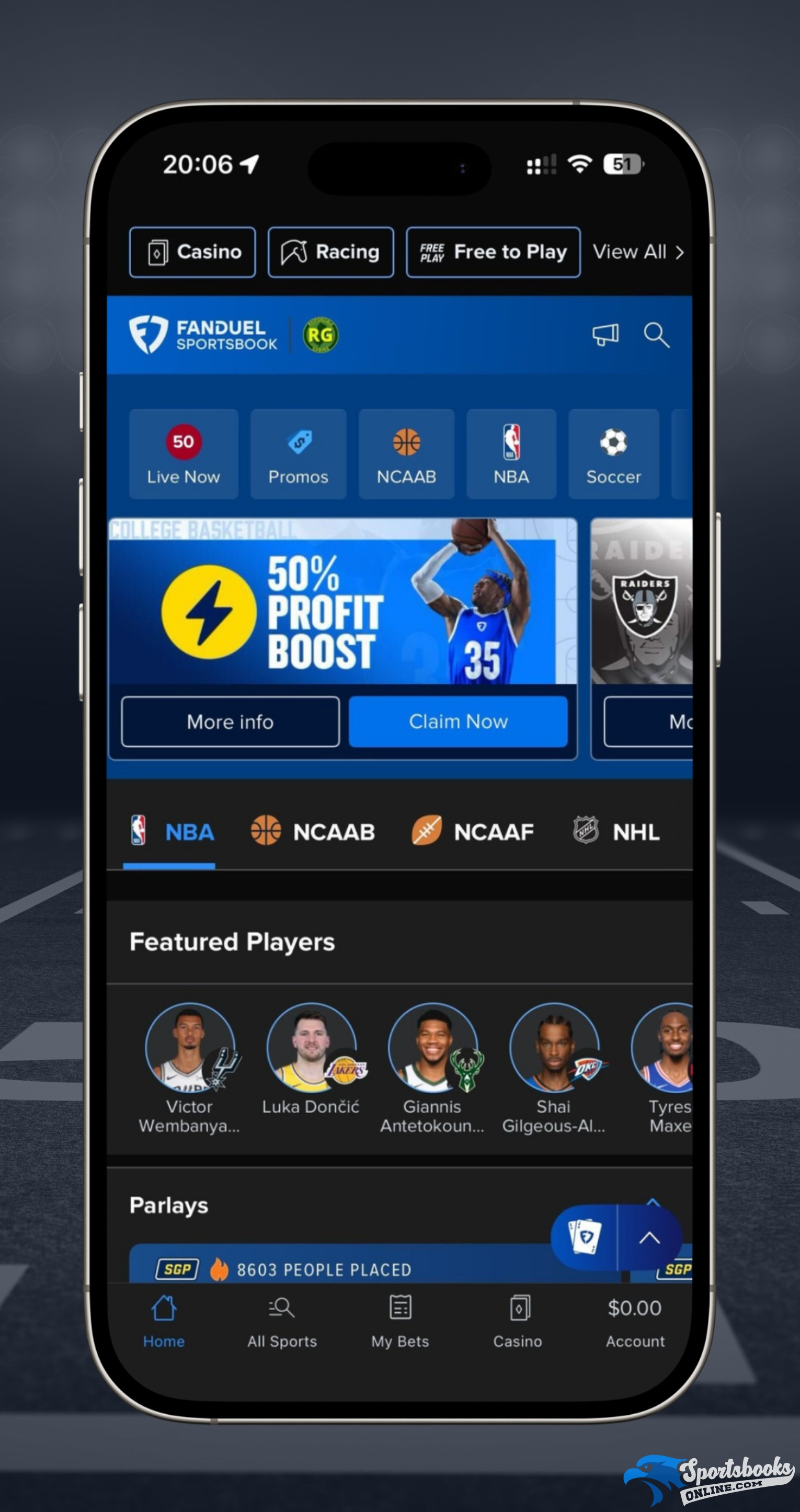 FanDuel Sportsbook App