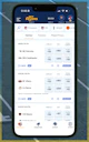 BetRivers NFL Betting Menu