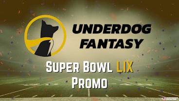 Underdog Fantasy Super Bowl Promo 2025