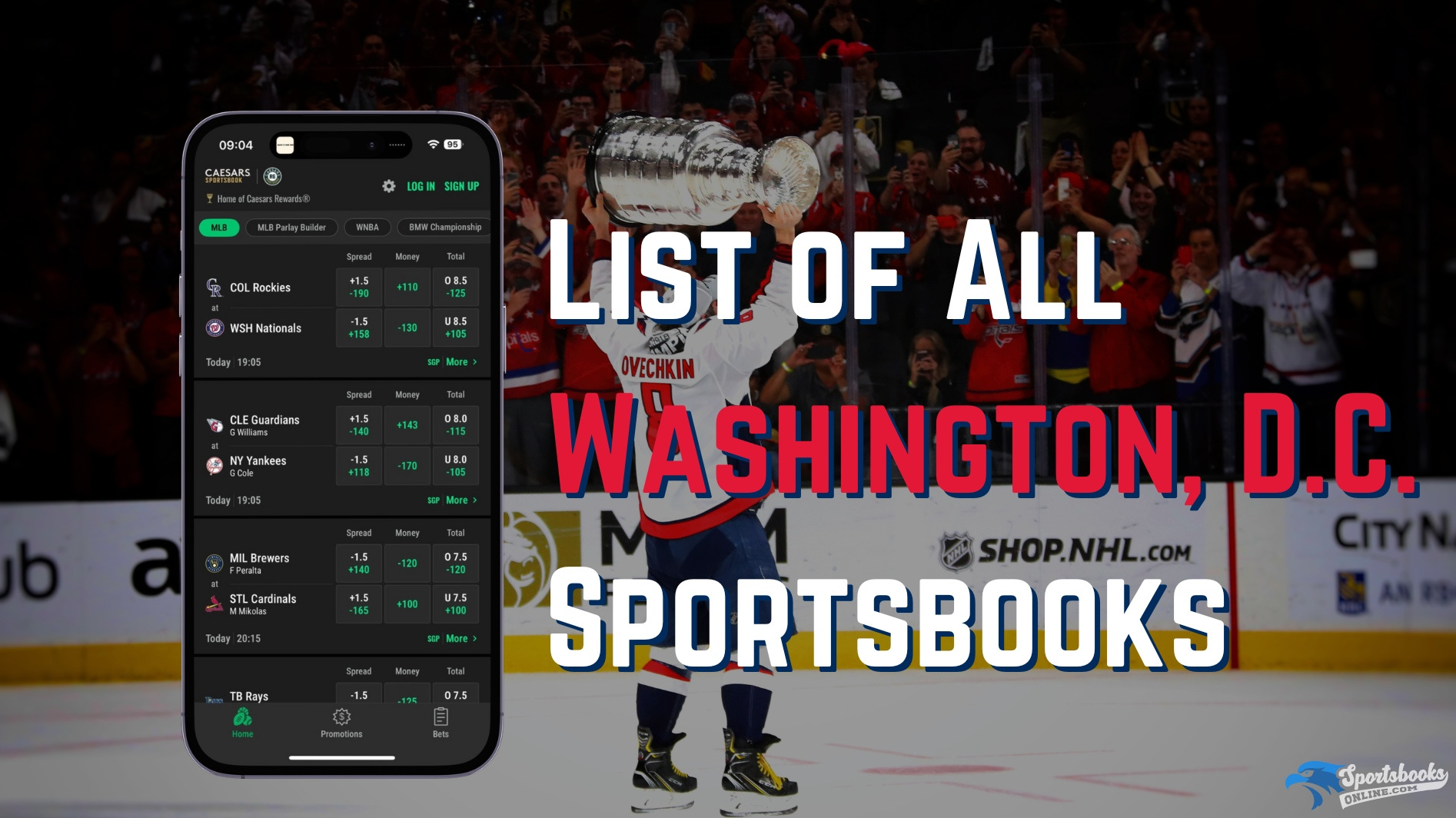Washington DC Sportsbooks 2025