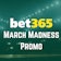 Bet365 March Madness Promo 2026