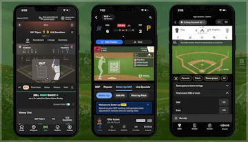 Snapshot of baseball live betting apps
