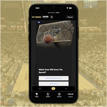 Snapshot of the Bet MGM March Matchups pickem