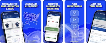 Snapshot of the Fan Duel Predicts App