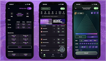 Snapshot of the Onyx Odds i OS app