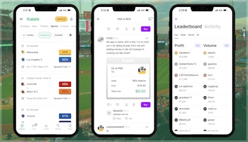 Sports features on the Kalshi app