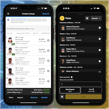 Traditional DFS on Draft Kings vs Underdog pickem