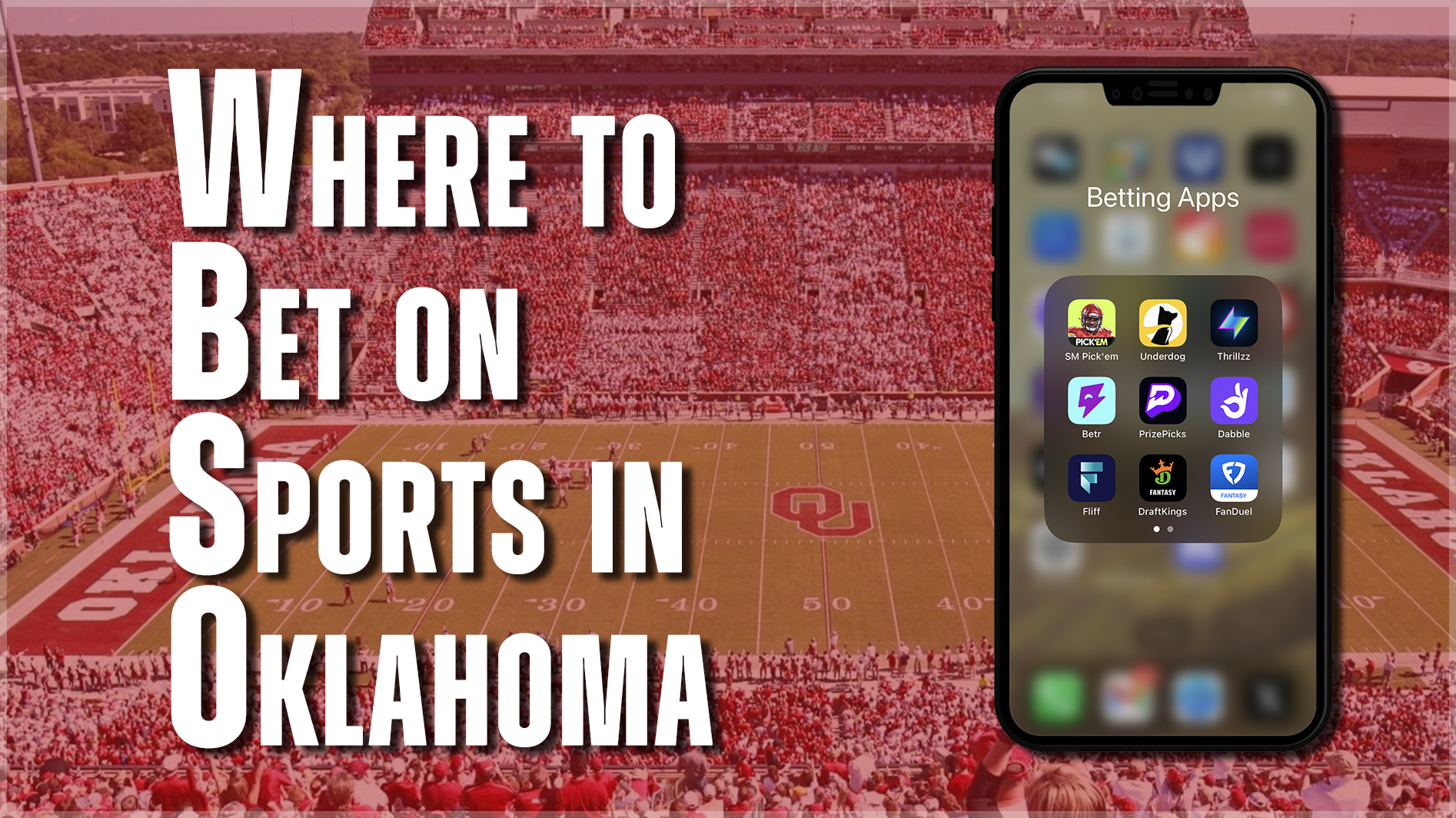 Where to bet on sports in Oklahoma