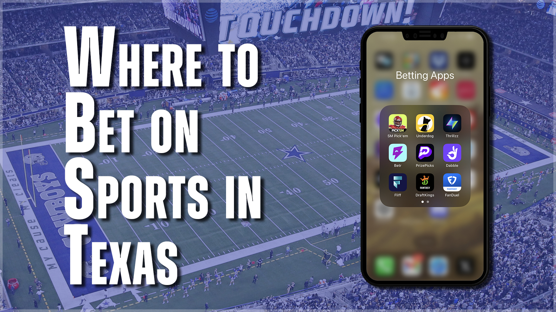 Where to bet on sports in Texas
